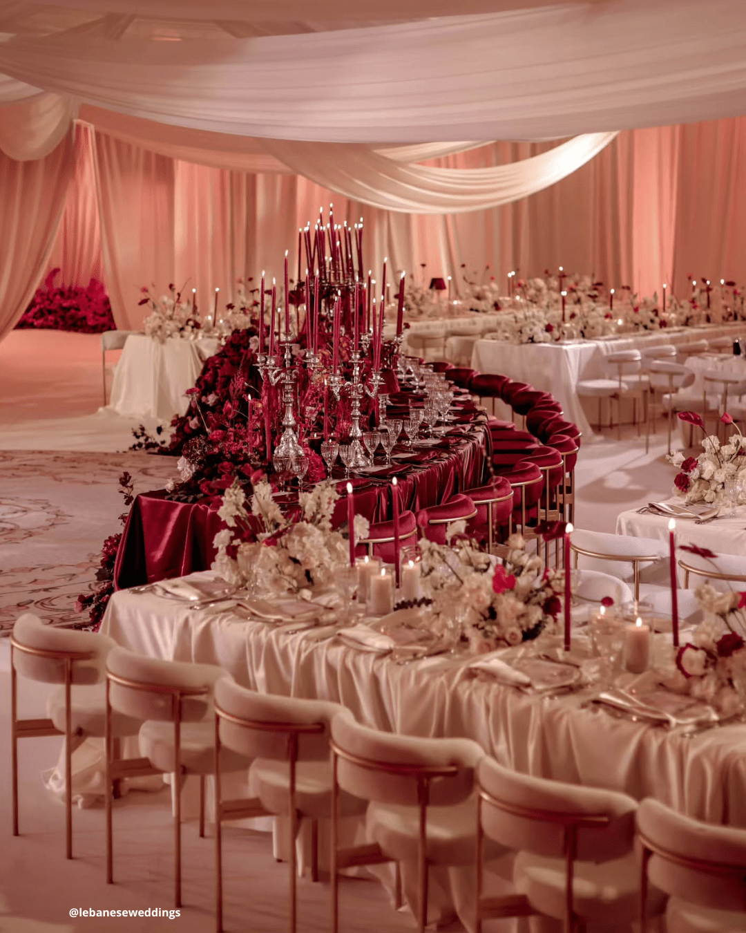 Modern All-White Wedding Decor