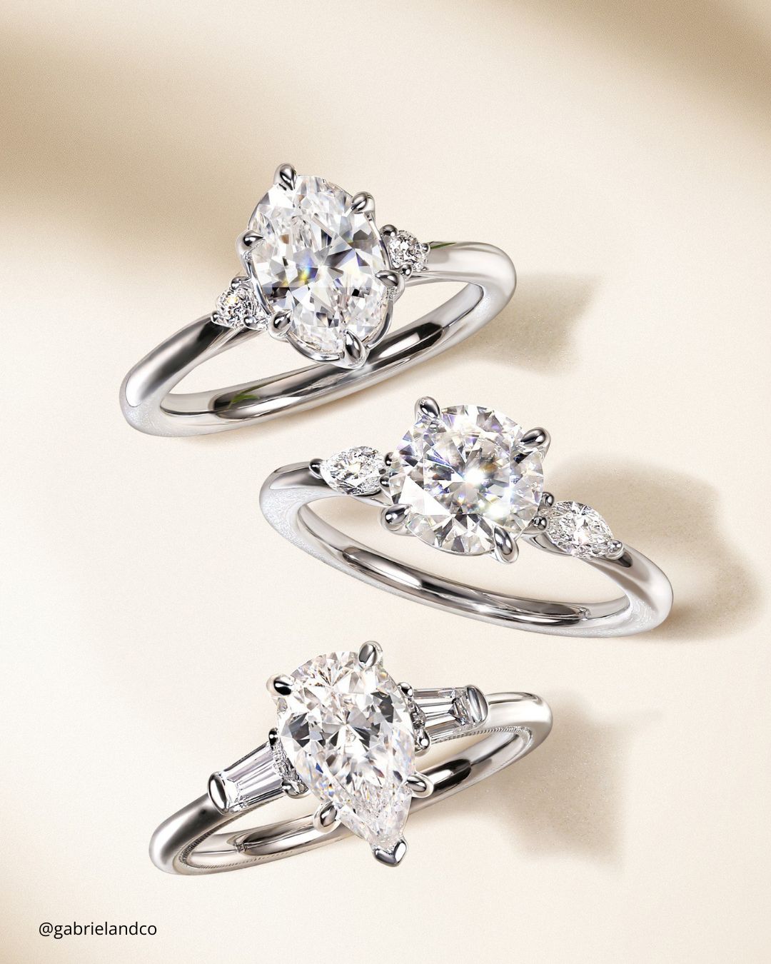 Rings in White Gold
