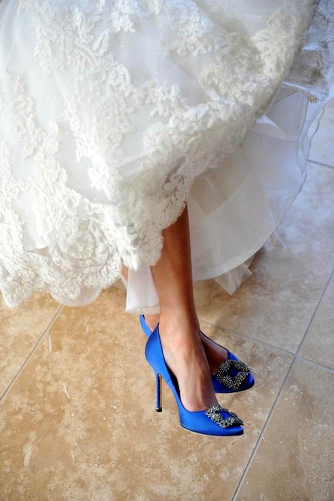 Chic Blue Garters