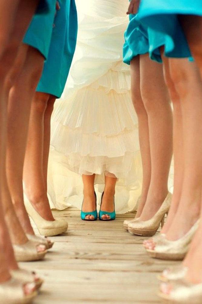 Chic Blue Garters