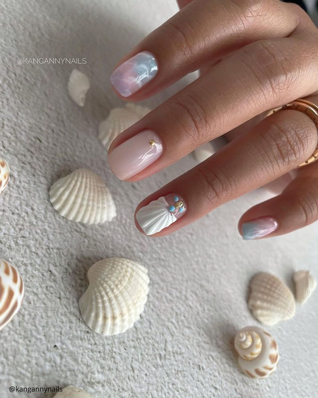 Pink and White Nail Designs