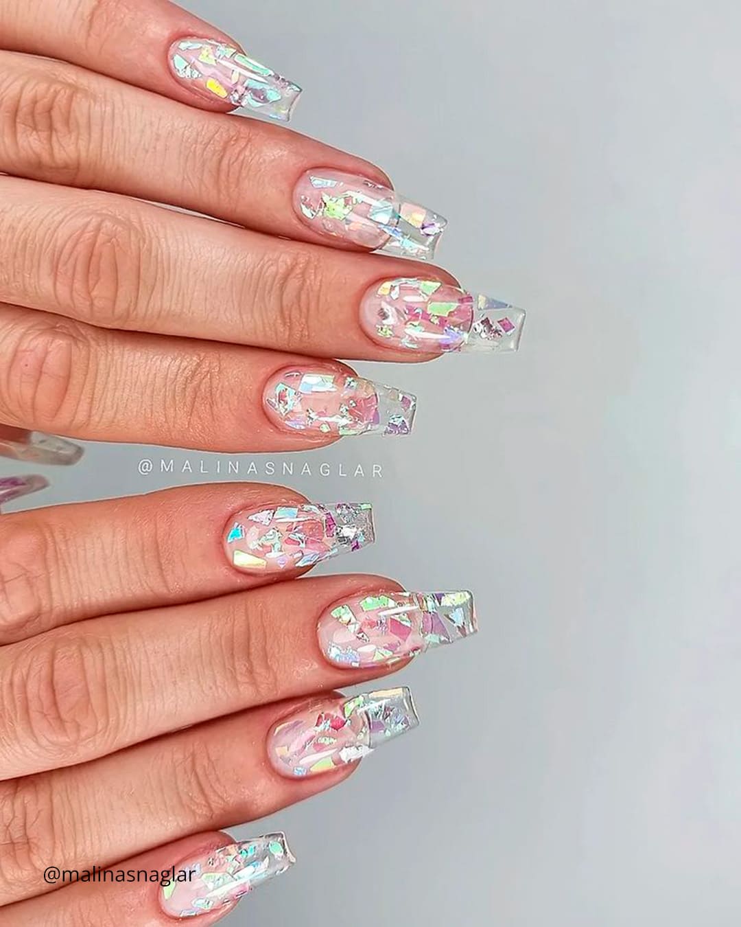 Acrylic Wedding Nails