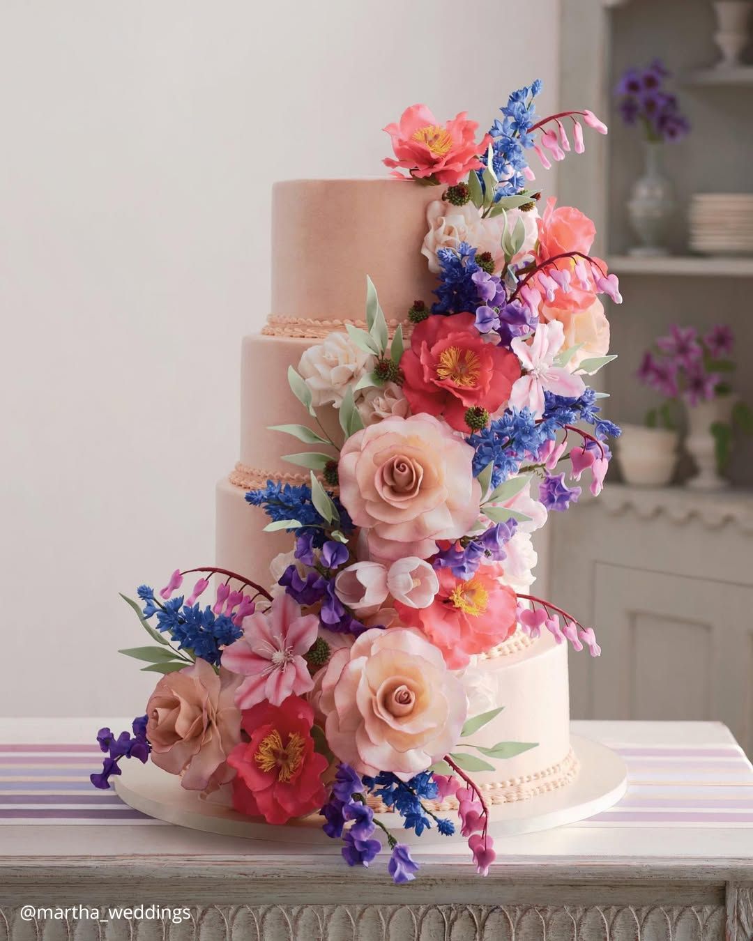 Colored Wedding Cakes