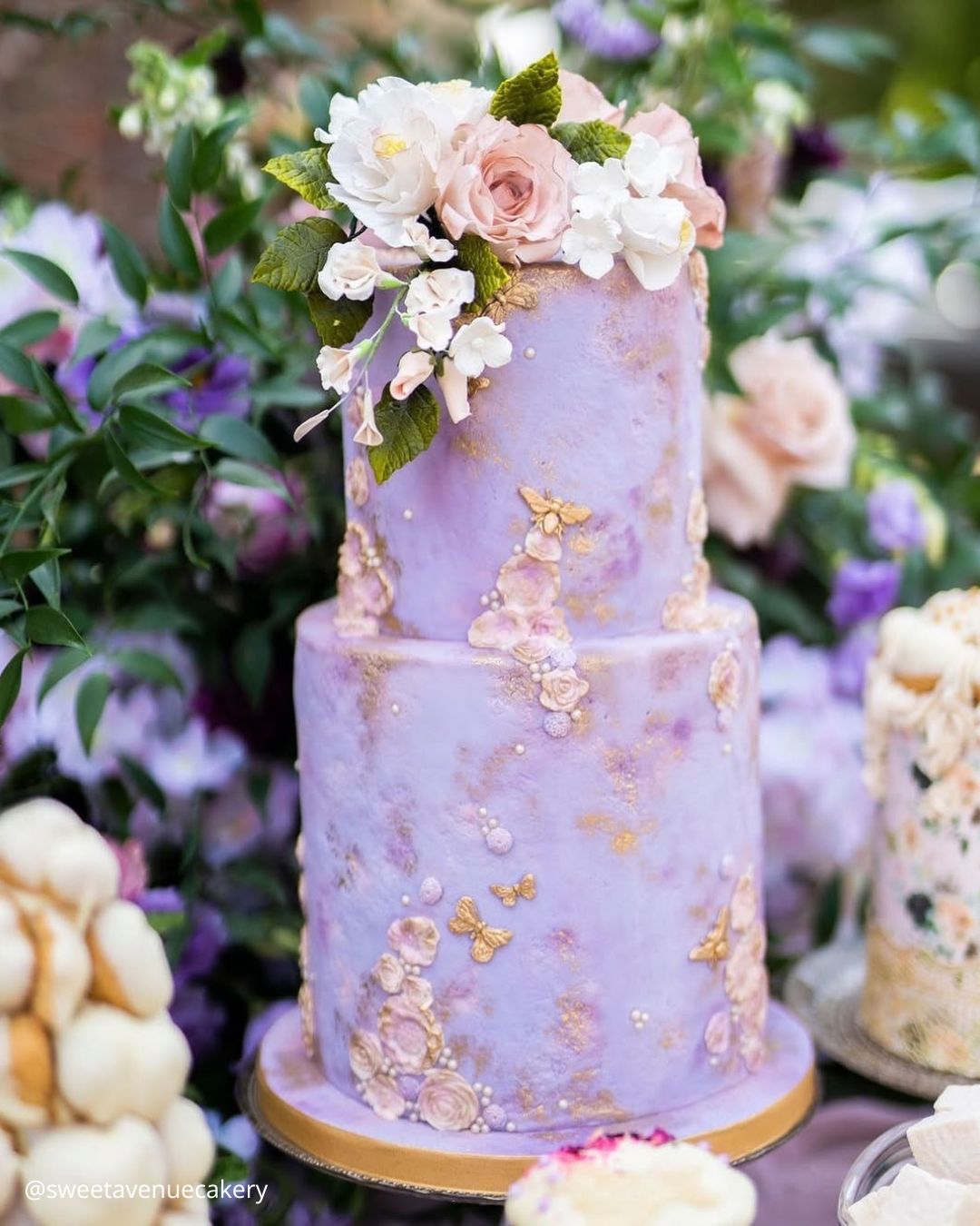 Colored Wedding Cakes