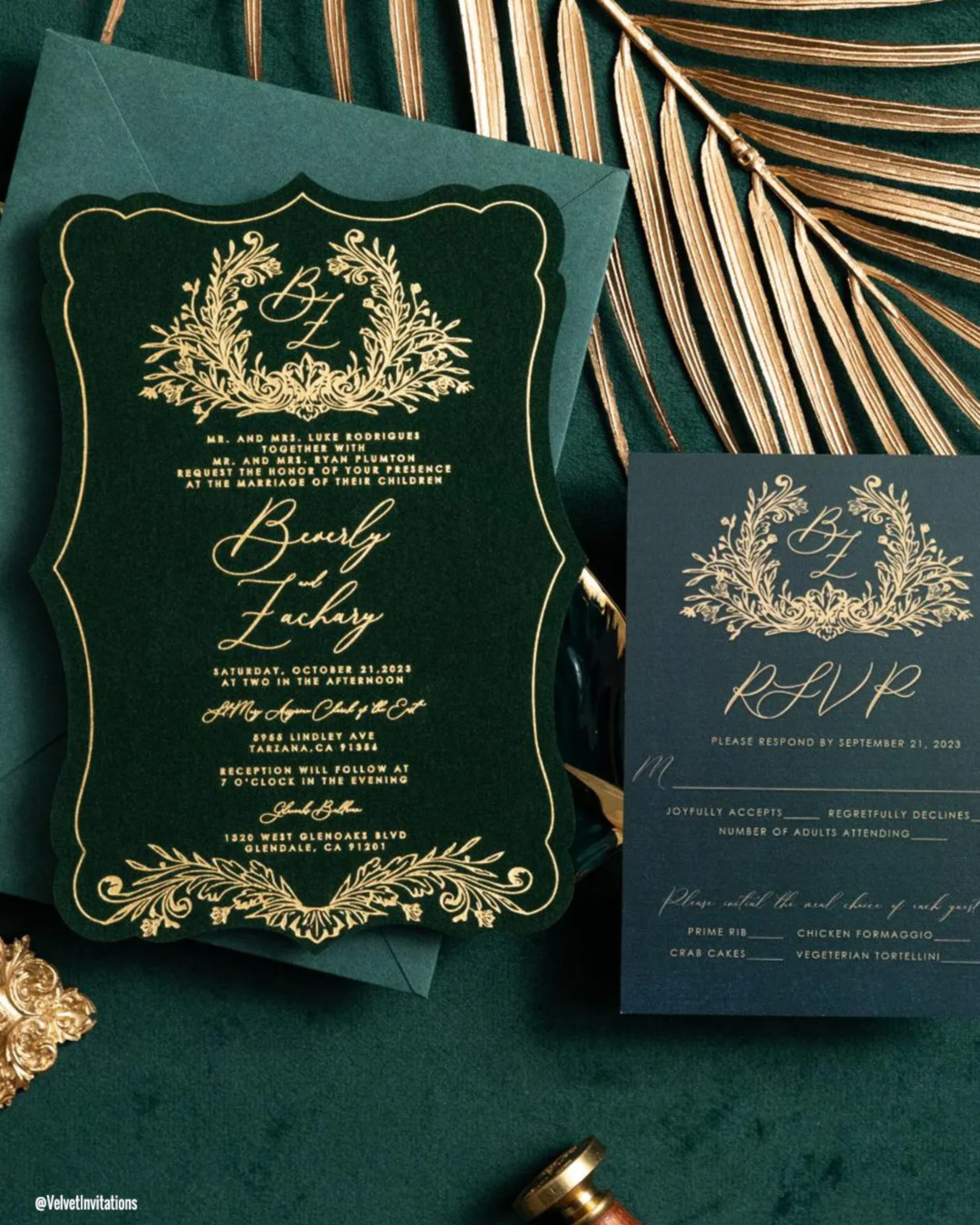 Unique Winter Wedding Invitations