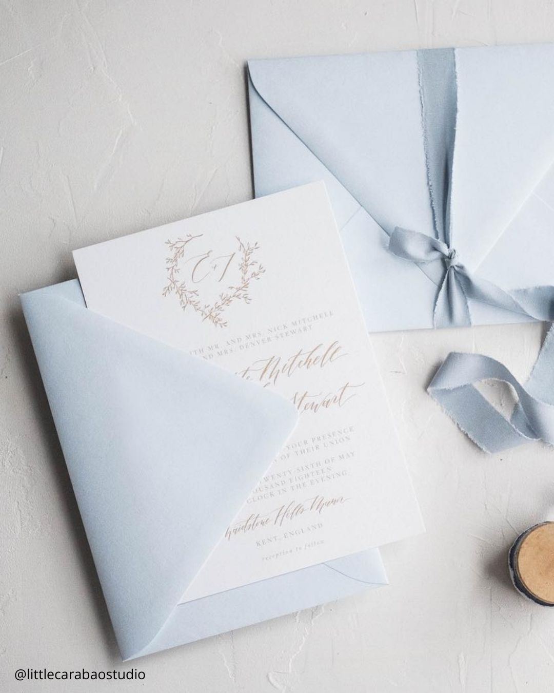 Rustic Winter Wedding Invitations