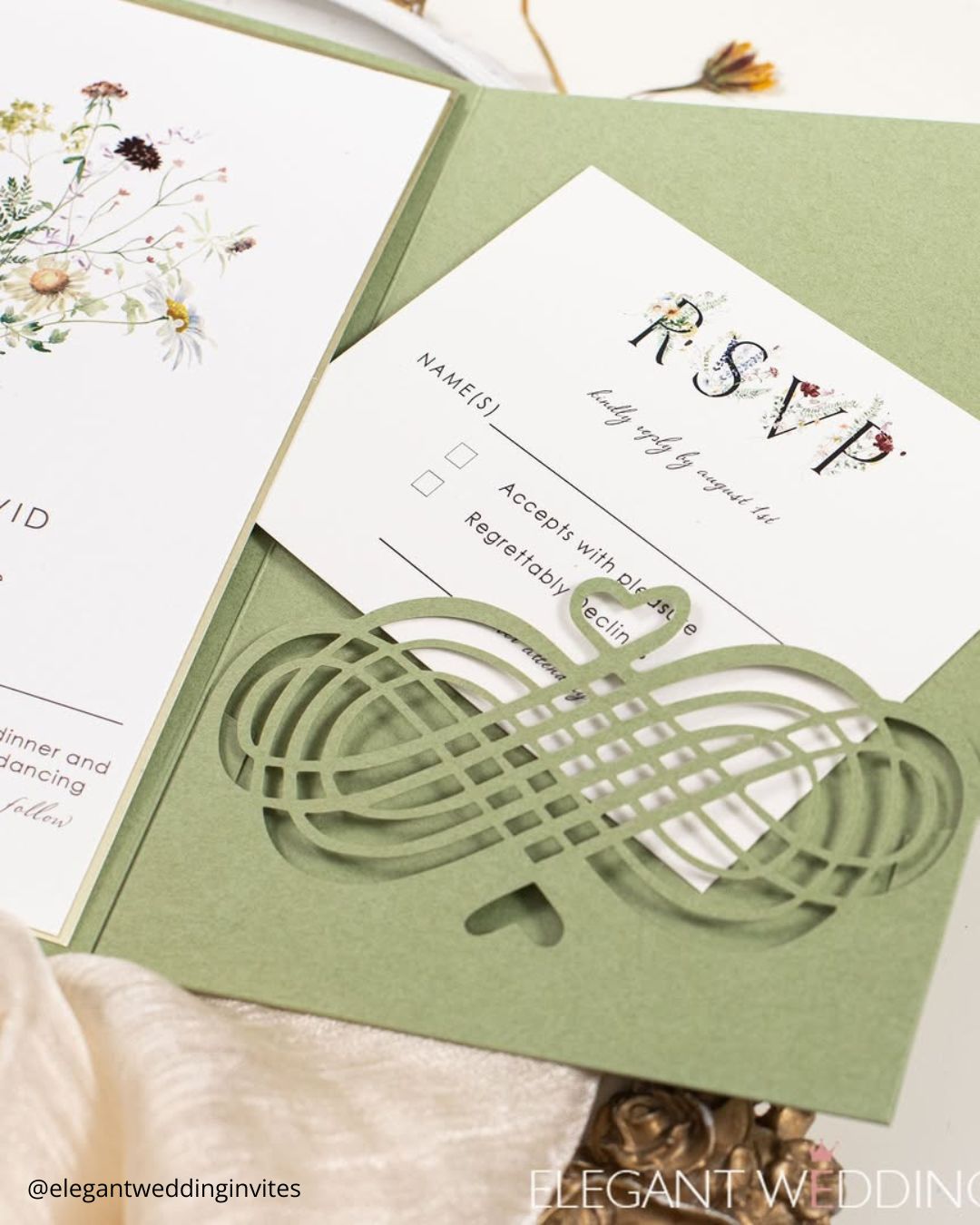 Unique DIY wedding invites