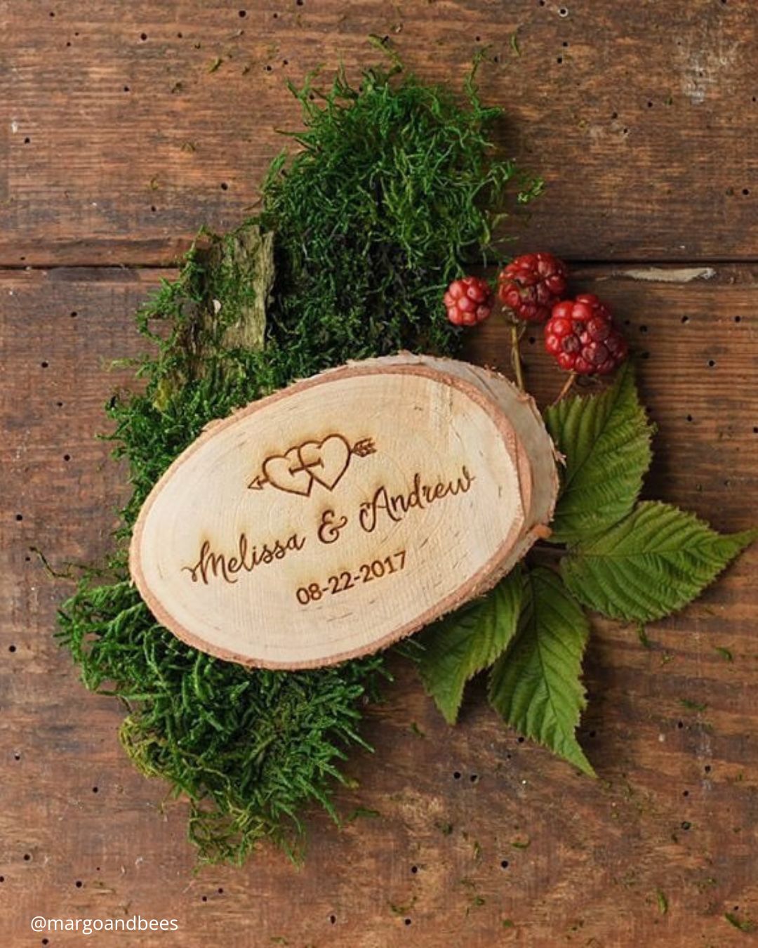DIY rustic wedding invitations