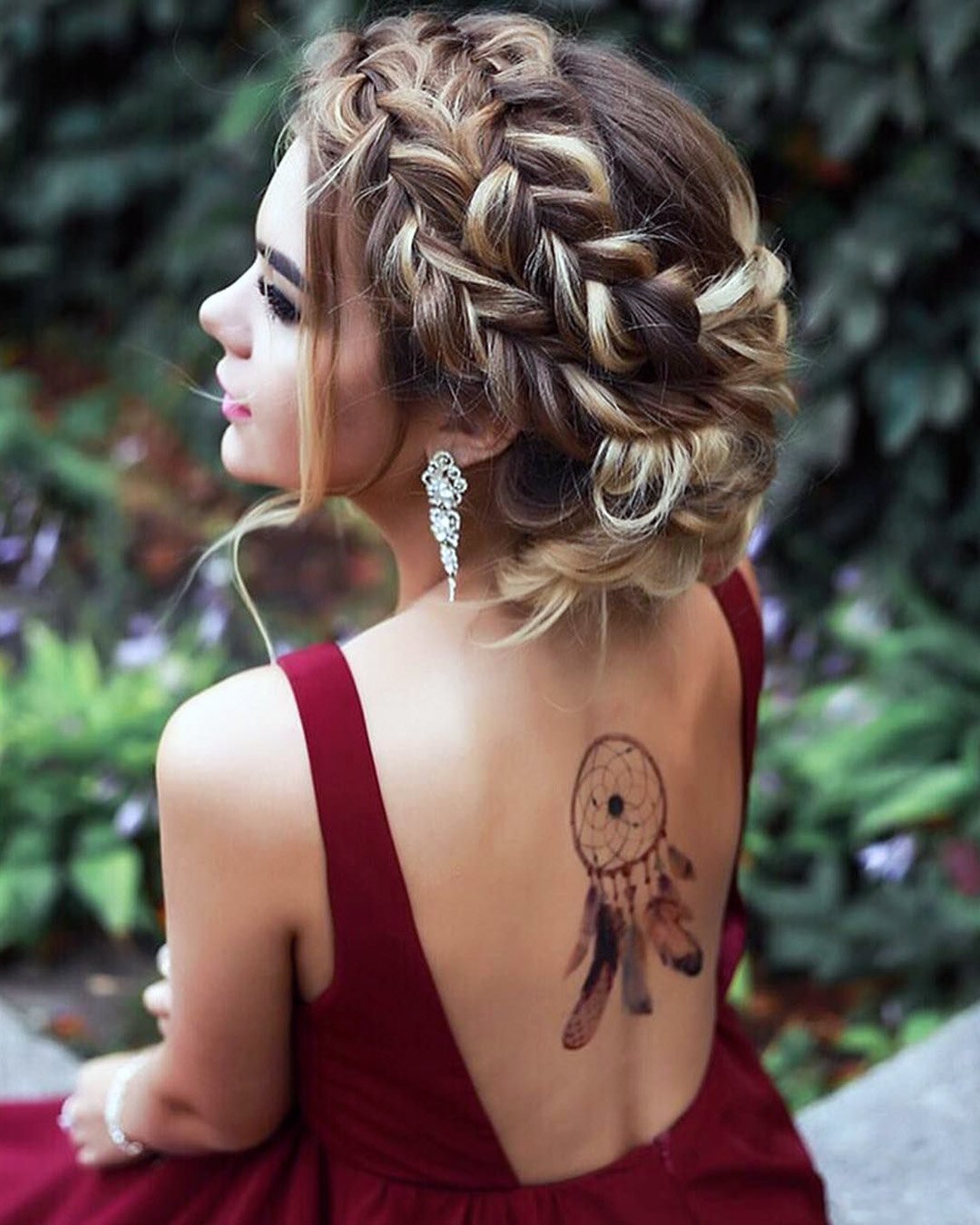 Chic Bohemian Wedding Braid