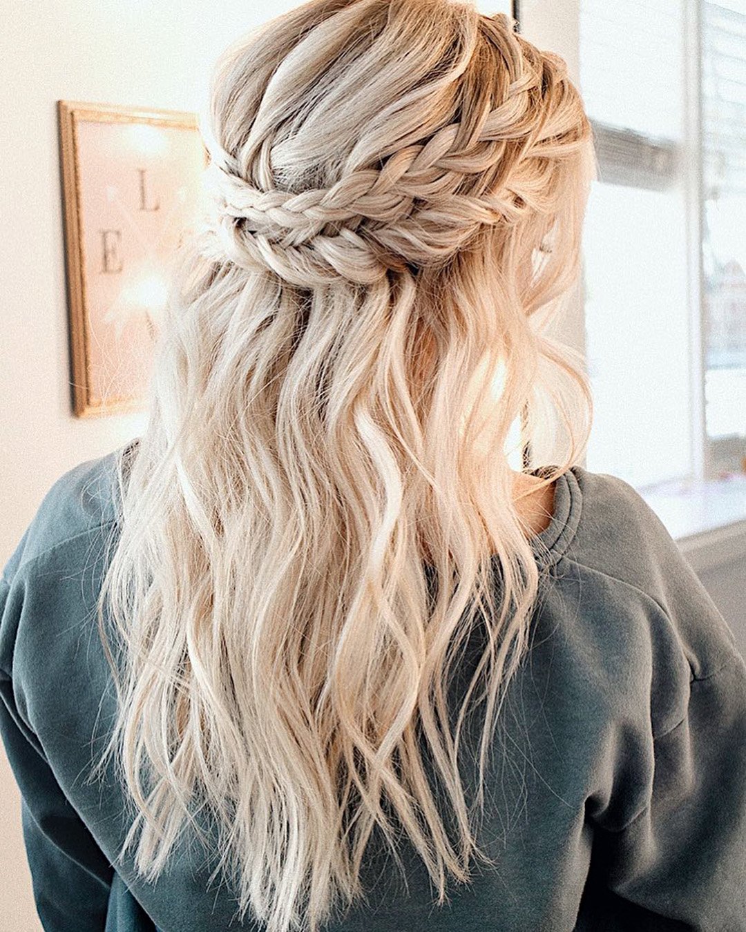 Chic Bohemian Wedding Braid