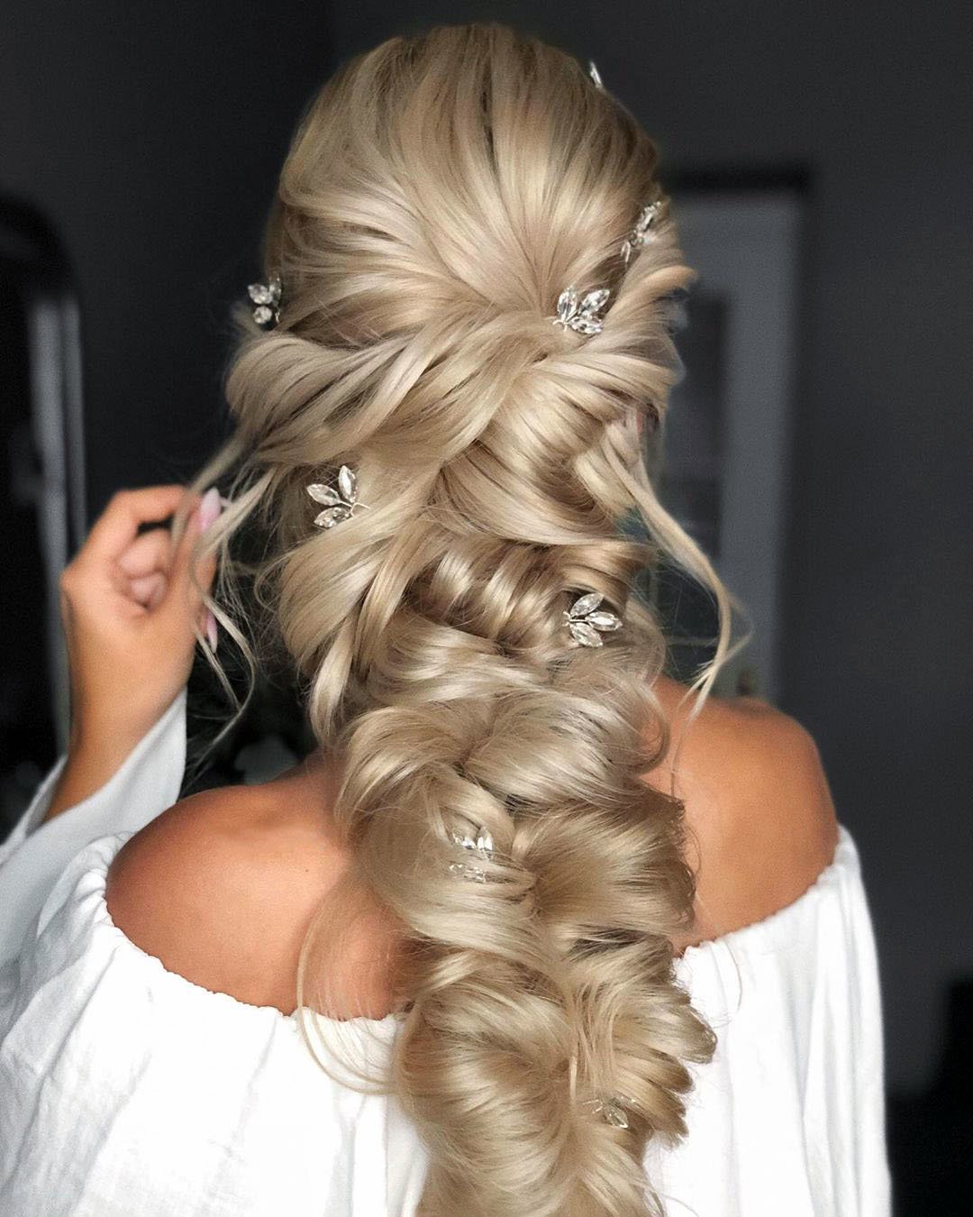 Boho Bridal Ponytail Hair