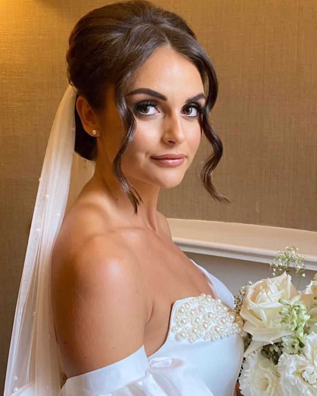 Boho Wedding Hair With Flowers