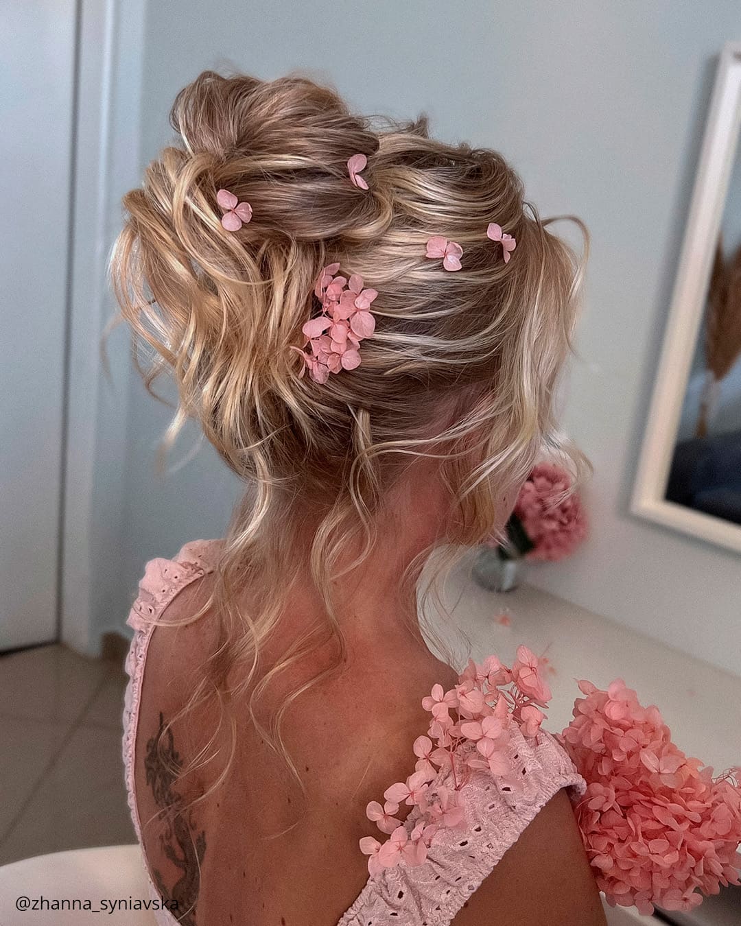 Boho Bridesmaid Hair