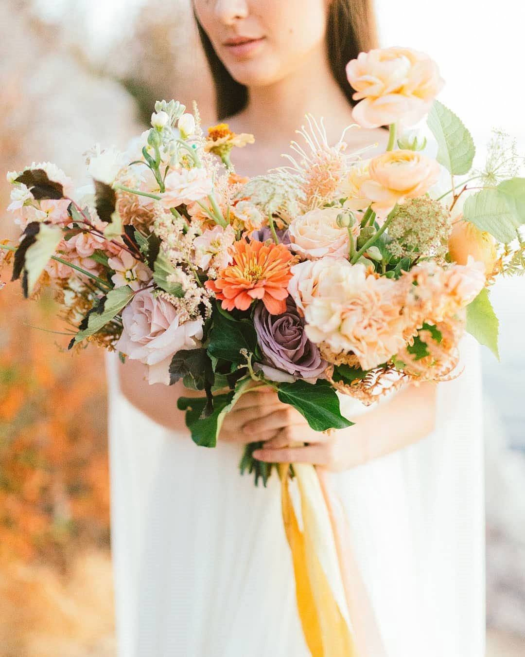 Gray And Navy Colors For A Fall Wedding