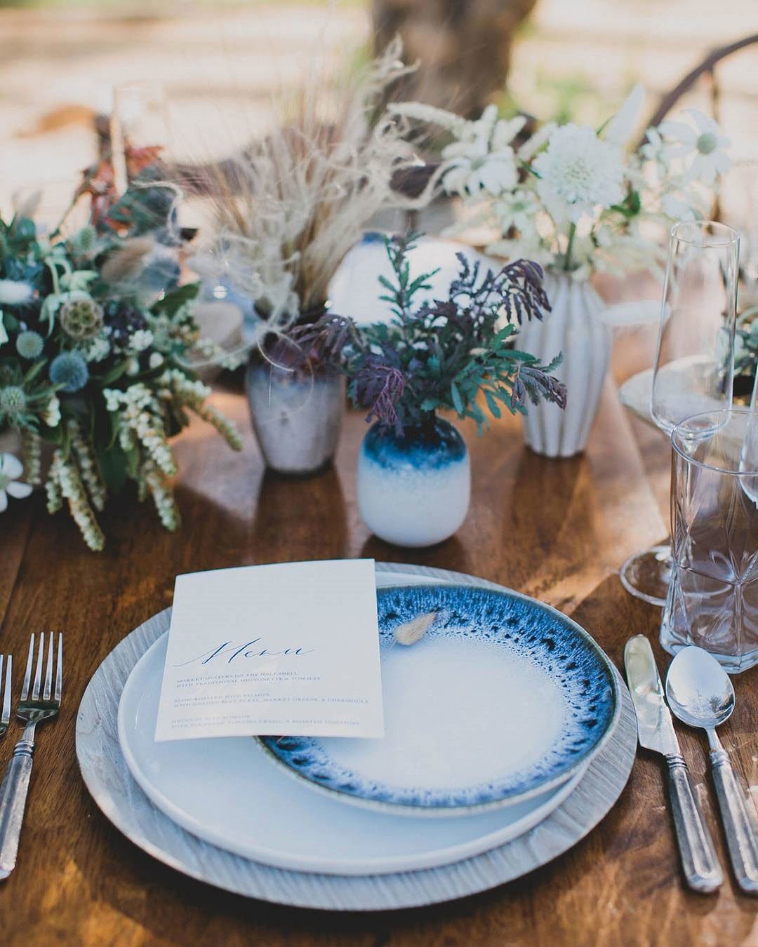 Purple and Navy Blue Wedding Colors