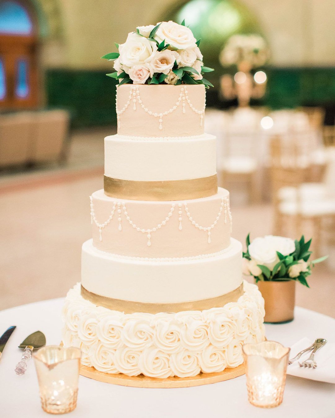 Hand-Painted Wedding Cakes