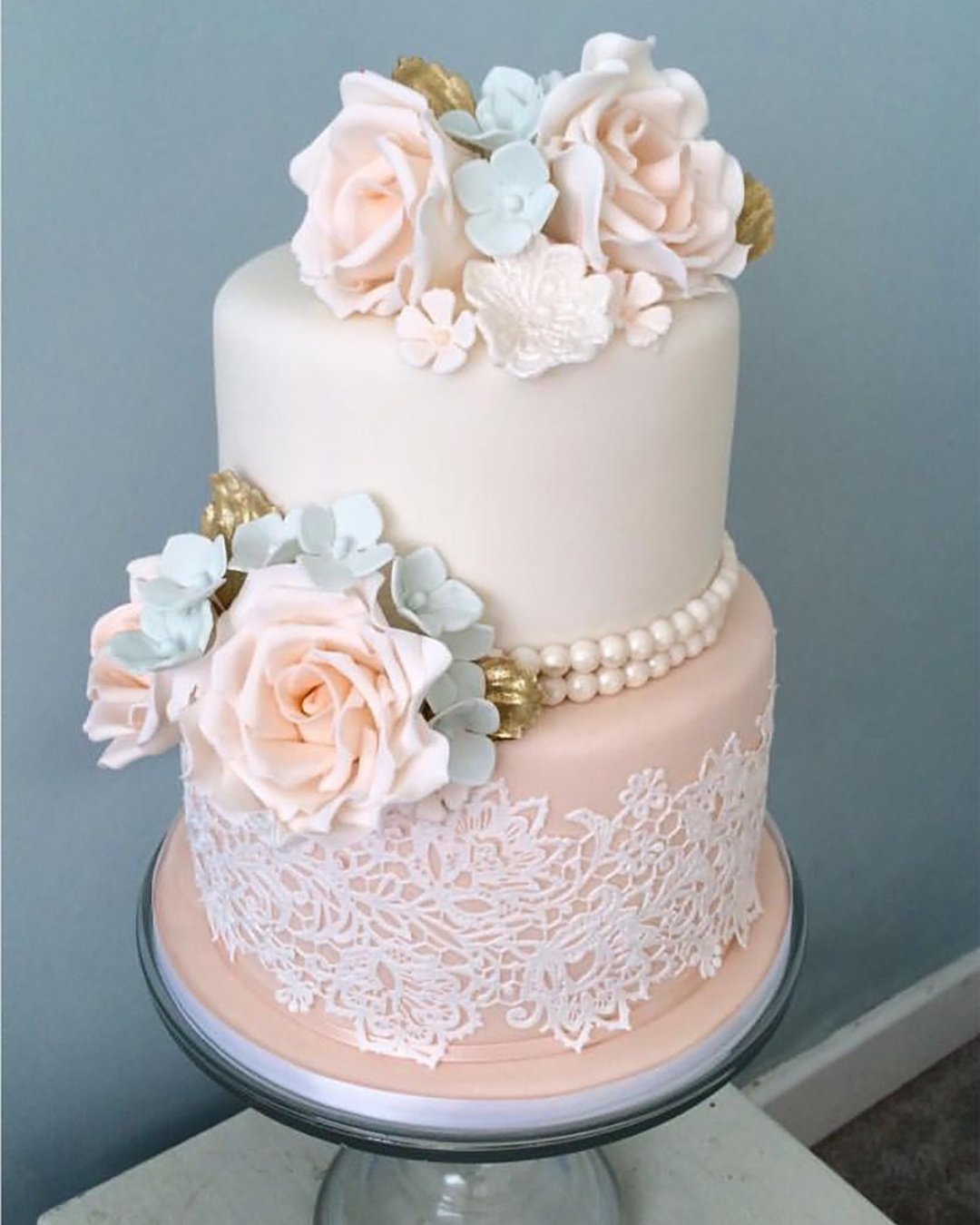 Hand-Painted Wedding Cakes