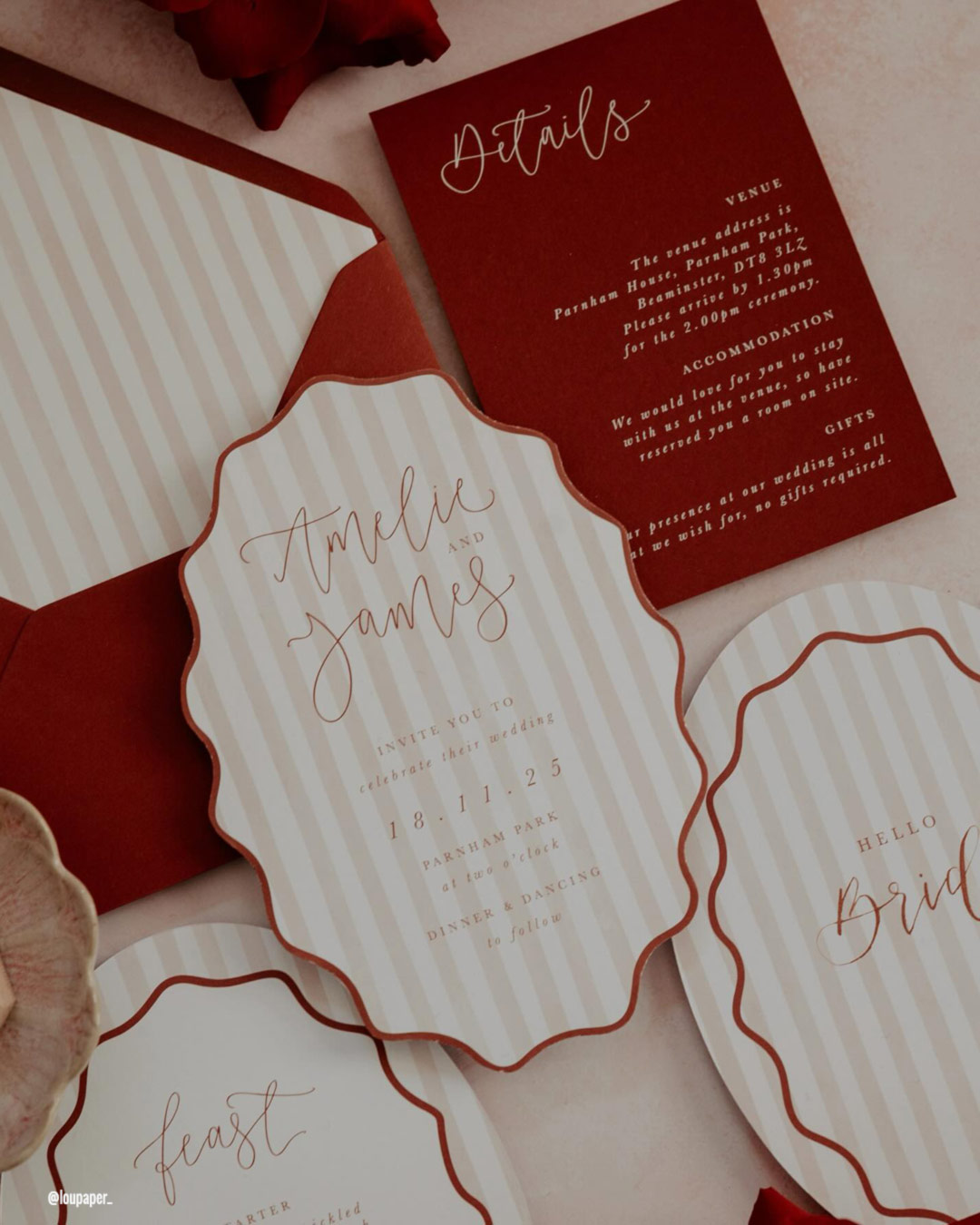 Red and White Combinations