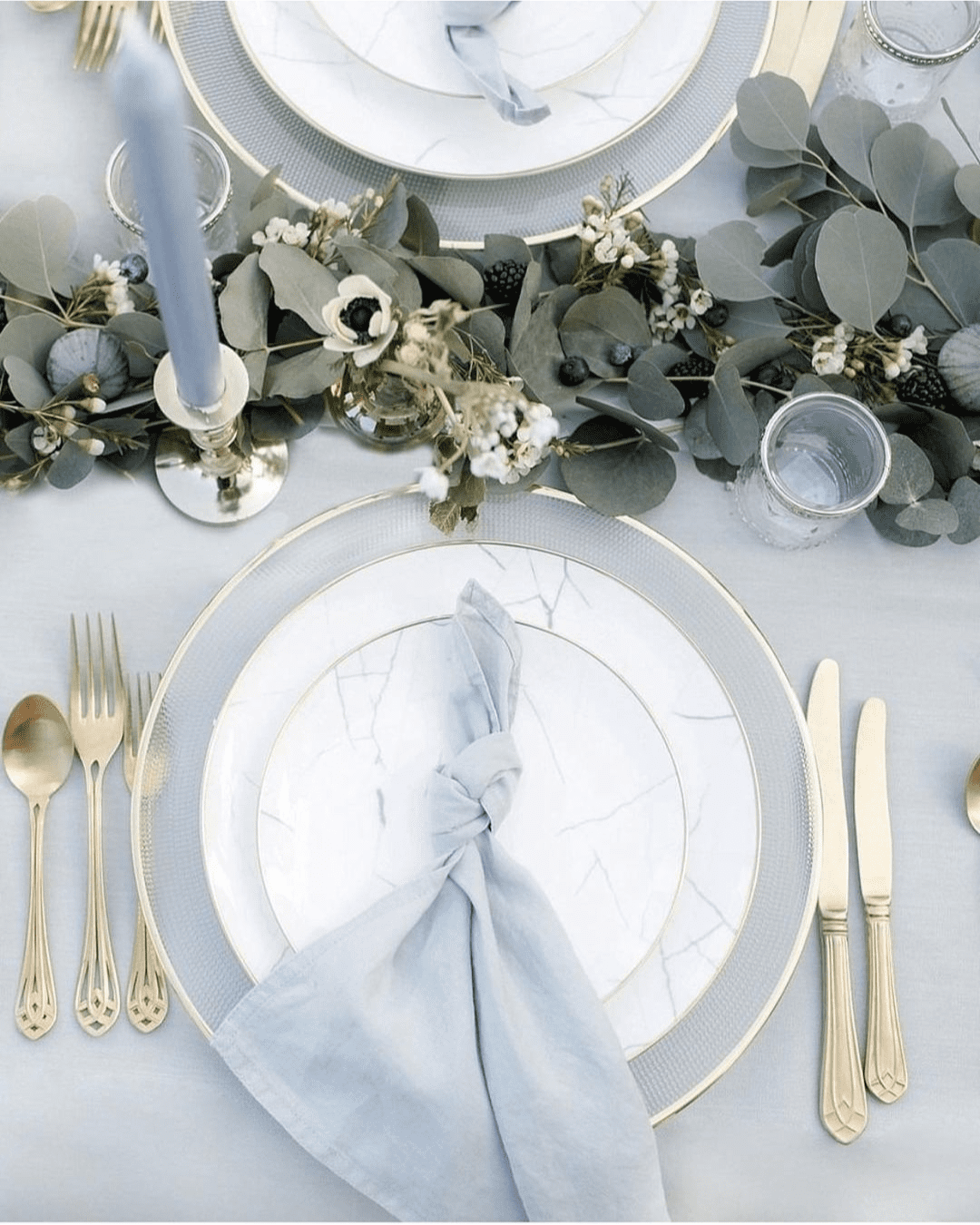 Dusty Blue Color Combination