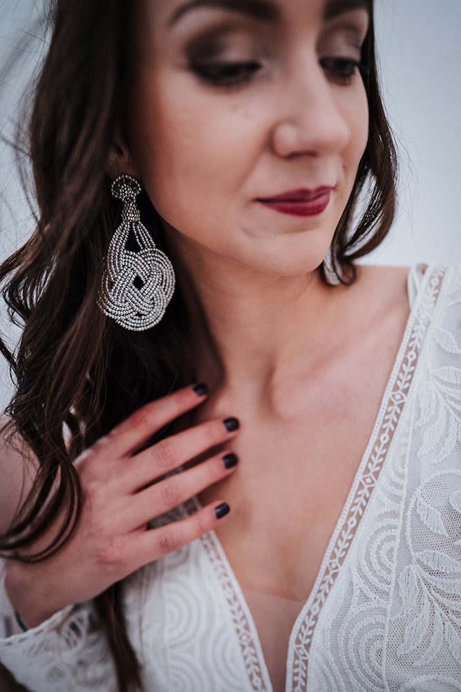 Bohemian Bridal Look