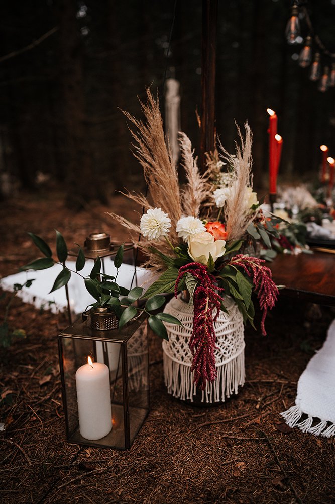 Lovely Boho Chic Dessert Table