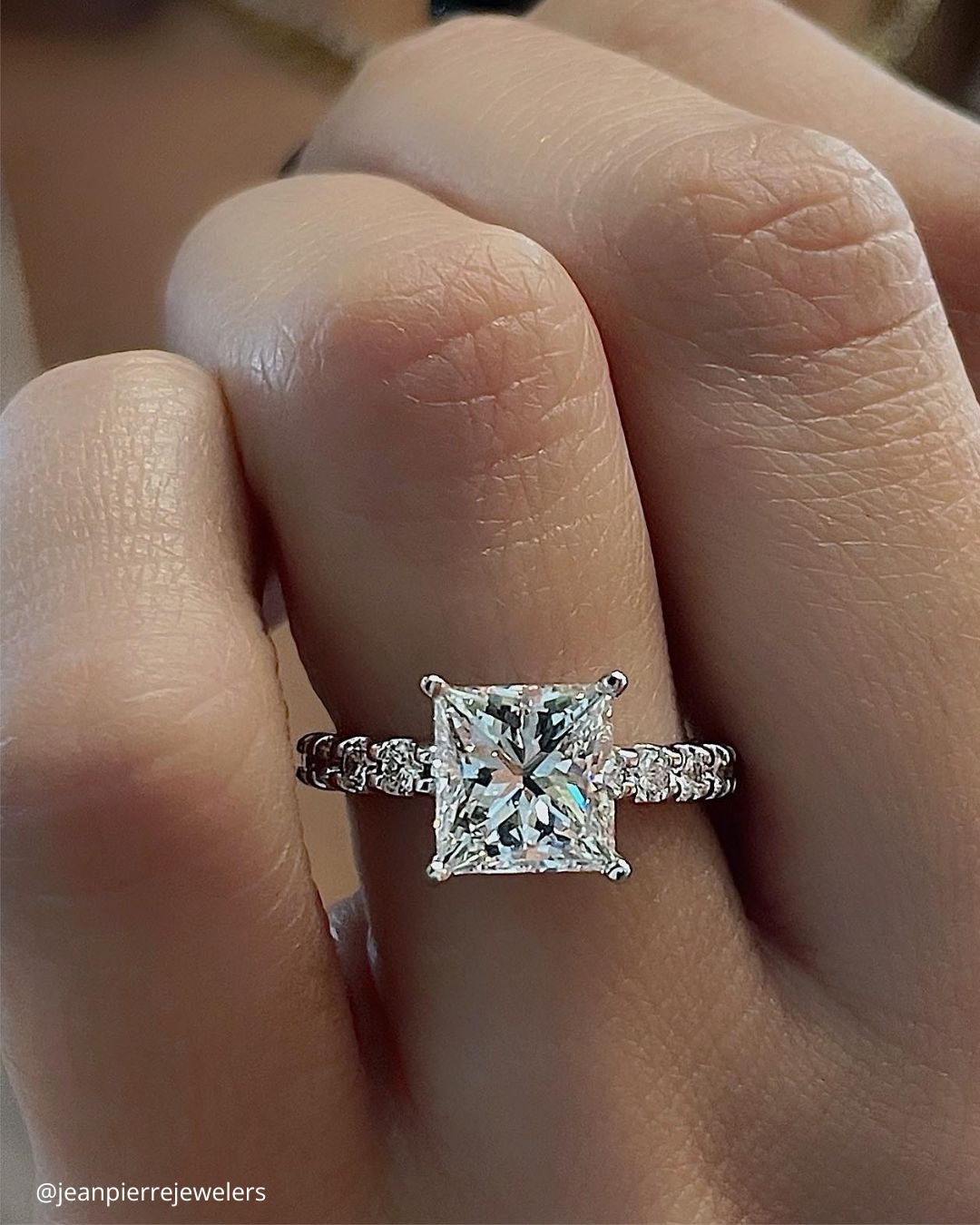 White Gold Engagement Rings For Women