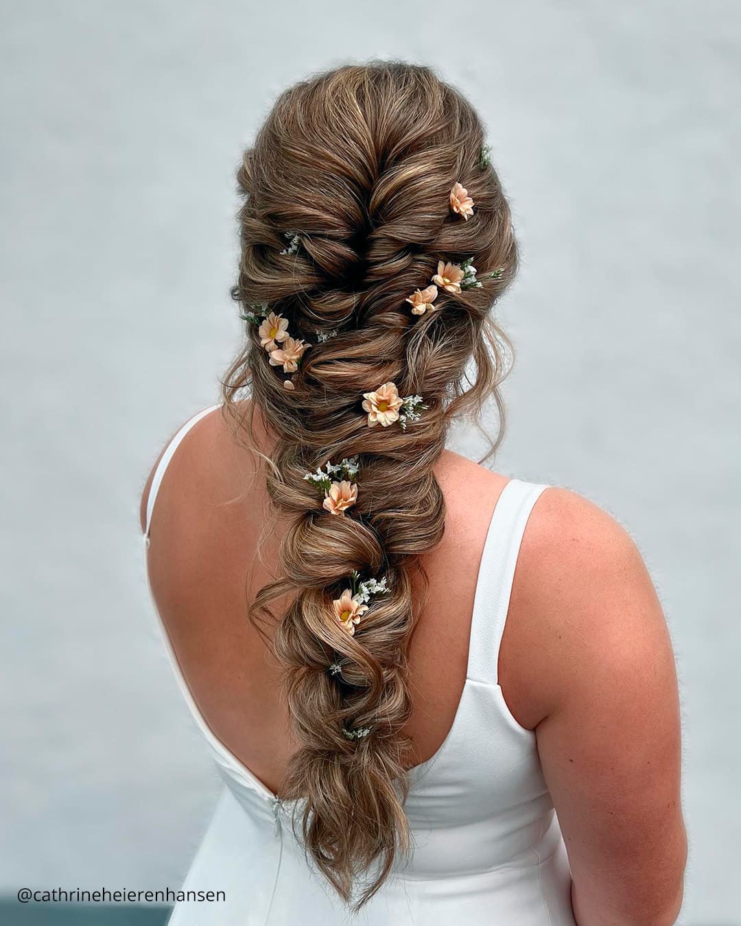 Wedding Hairstyles With Flowers For Long Hair