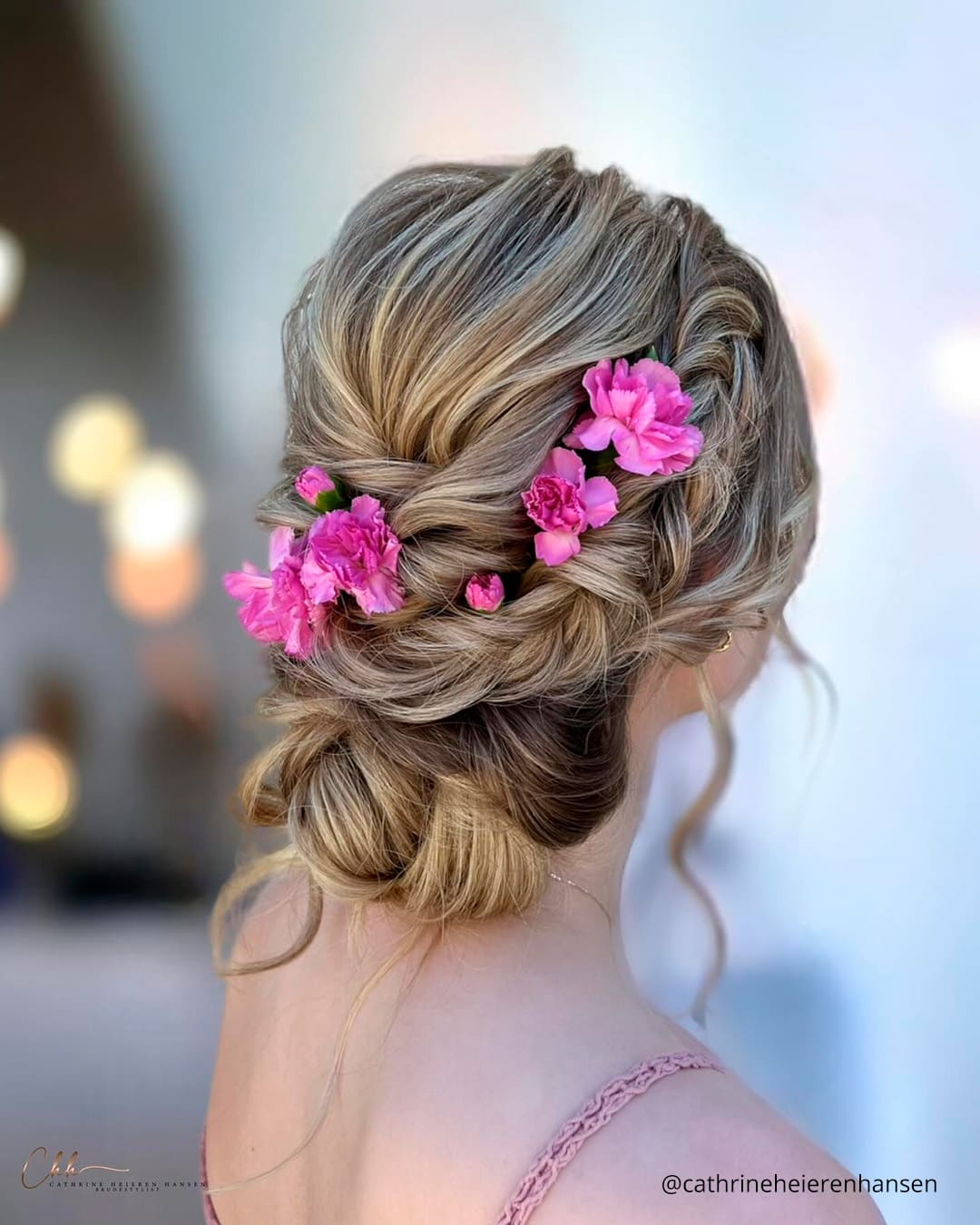 Braided Wedding Hairstyles With Flowers