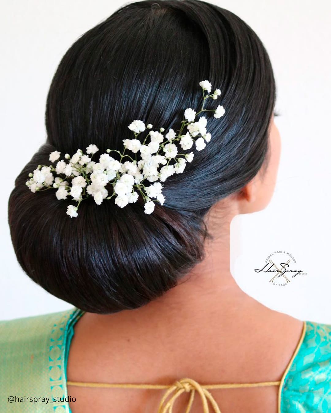 Half Up Half Down Hairstyles With Flowers