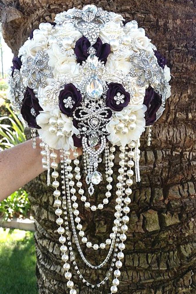 Wedding Brooch Bouquet Designs