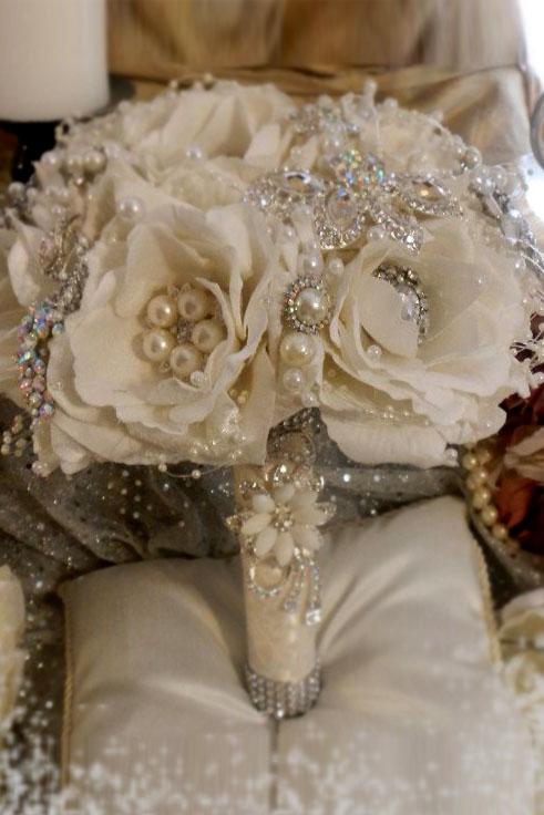 Wedding Brooch Bouquet Designs