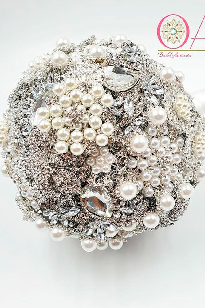 Wedding Brooch Bouquet Designs