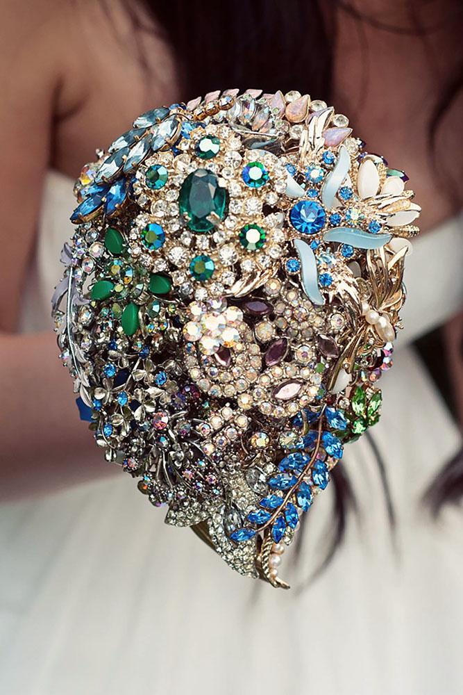 Wedding Brooch Bouquet Designs