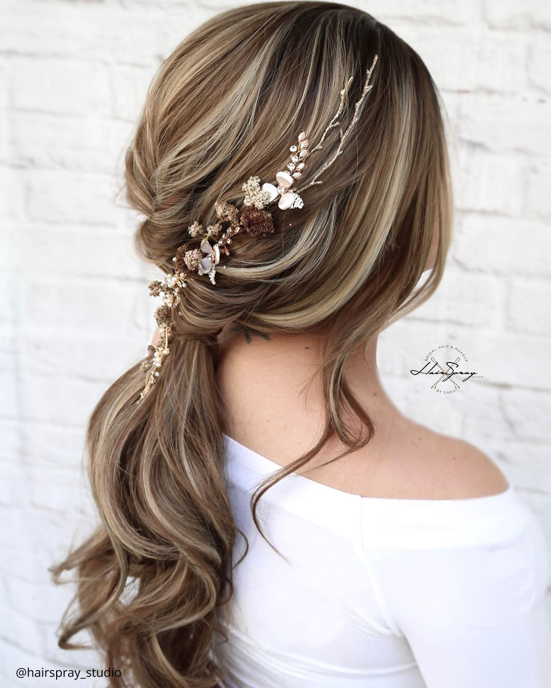 Fall Wedding Braids