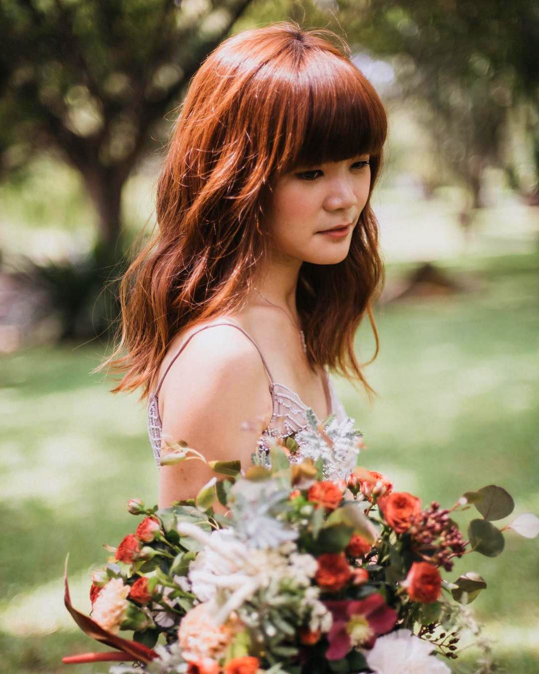Down Loose Curls Wedding Hair DIY