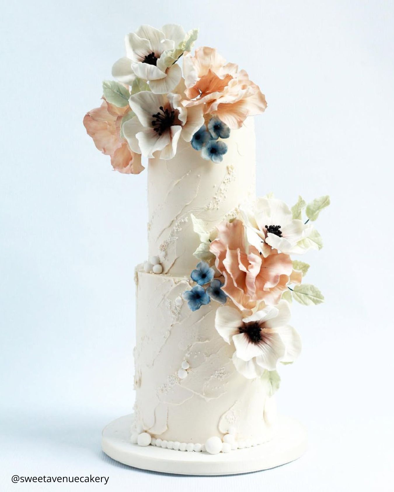 Elegant Summer Wedding Cake