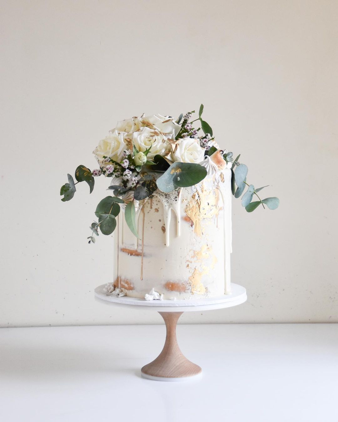 2 Tier Summer Wedding Cake