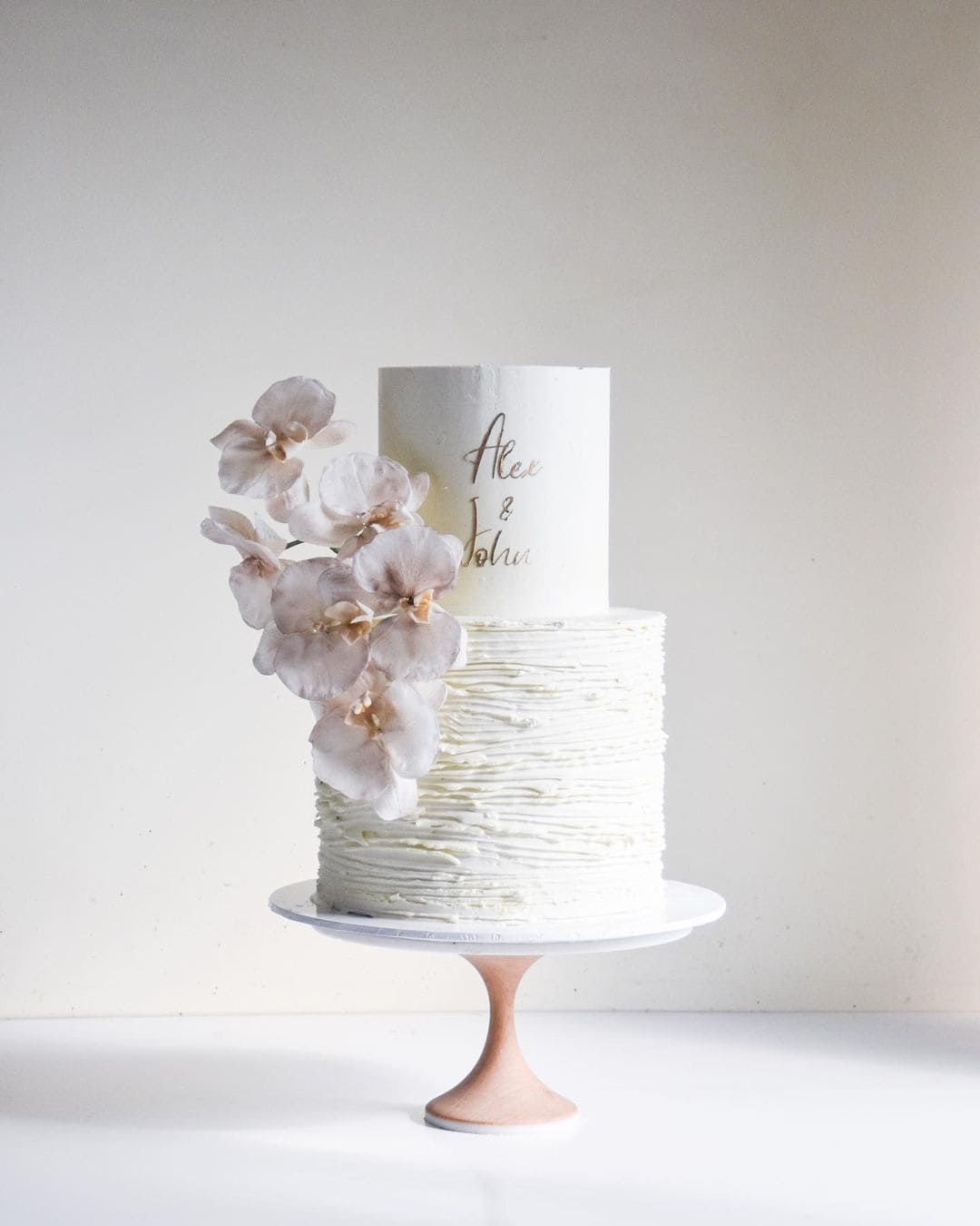 Watercolor Wedding Cakes