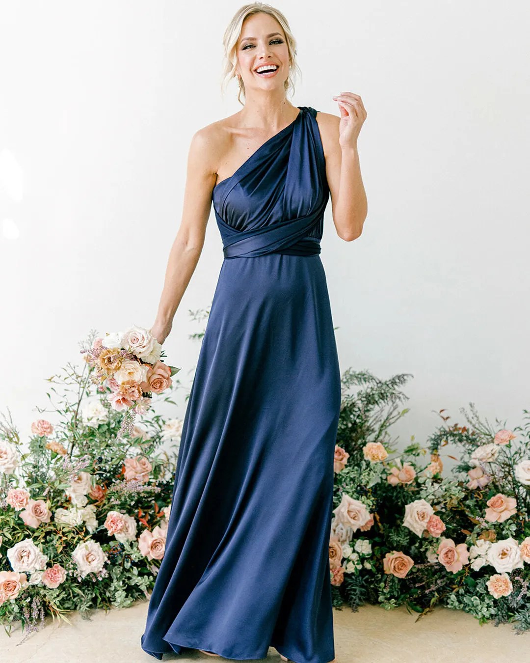 Draped On One Shoulder