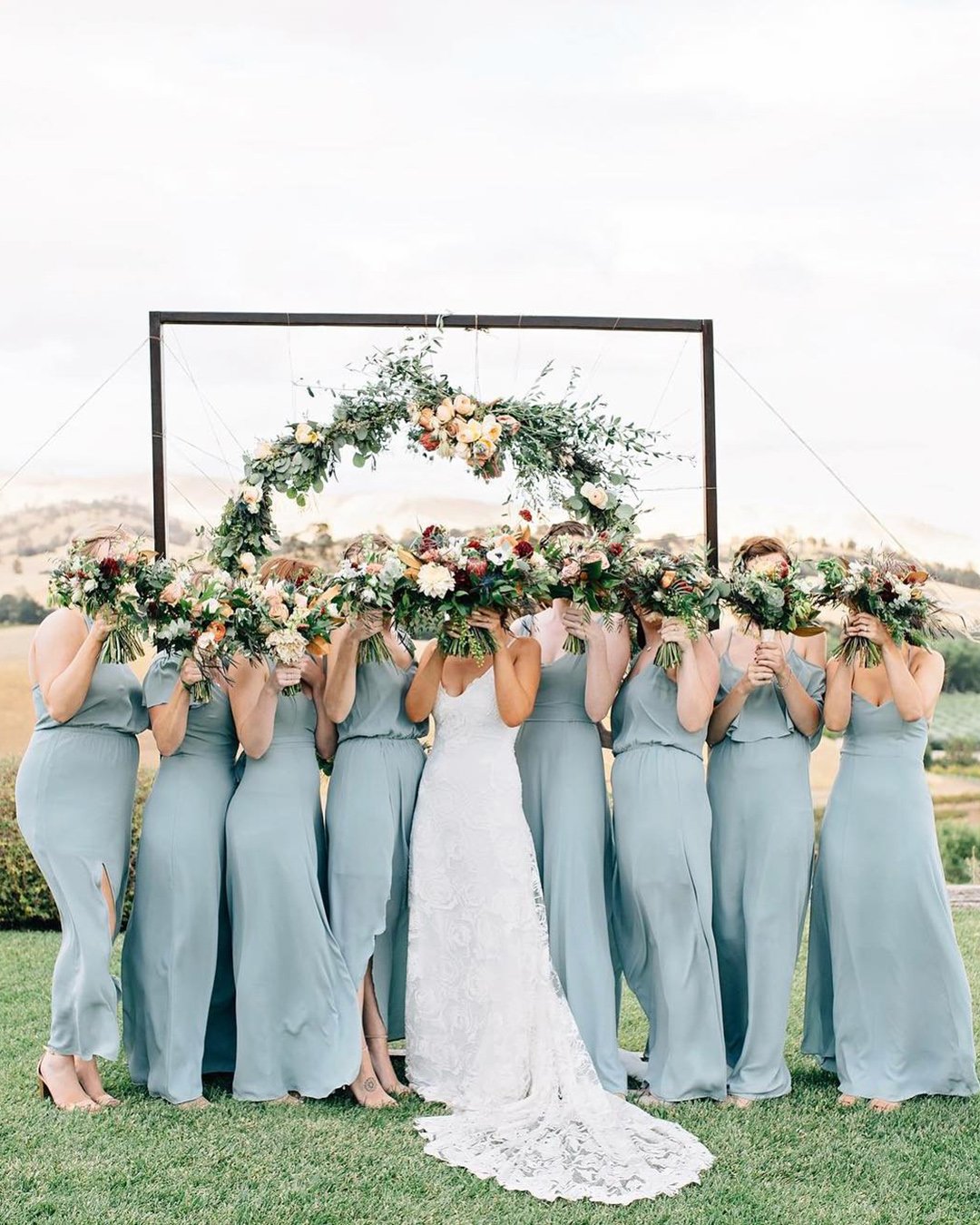 Mint Blue Bridesmaid Dresses