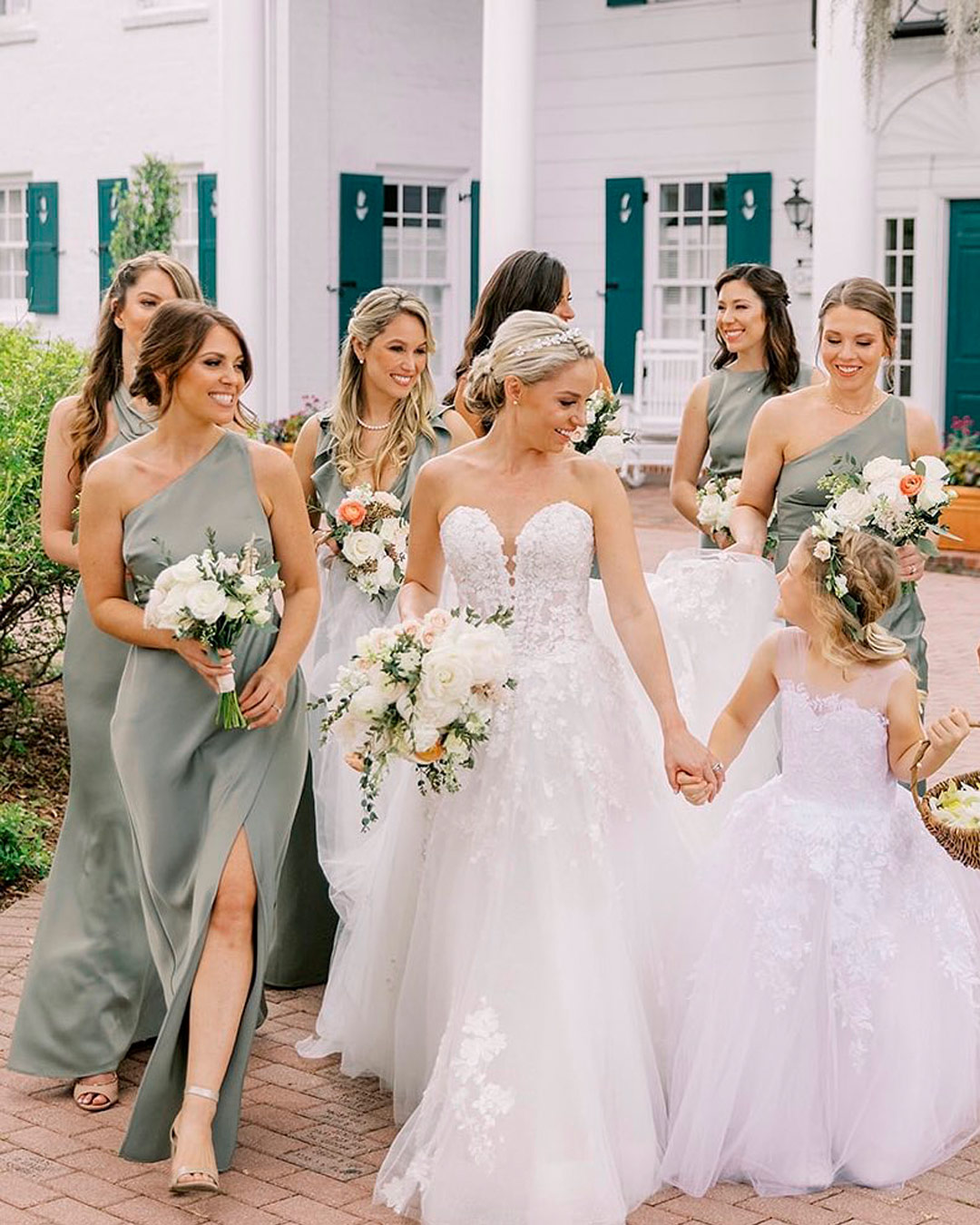 Walking to the Ceremony