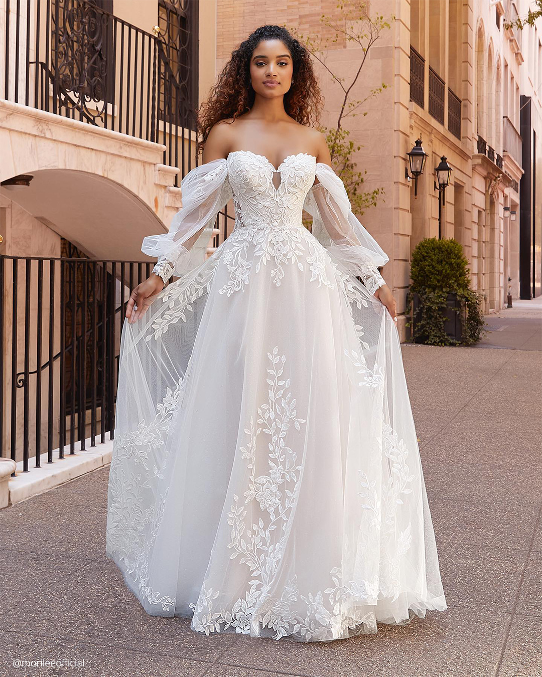Off The Shoulder Boho Wedding Dresses