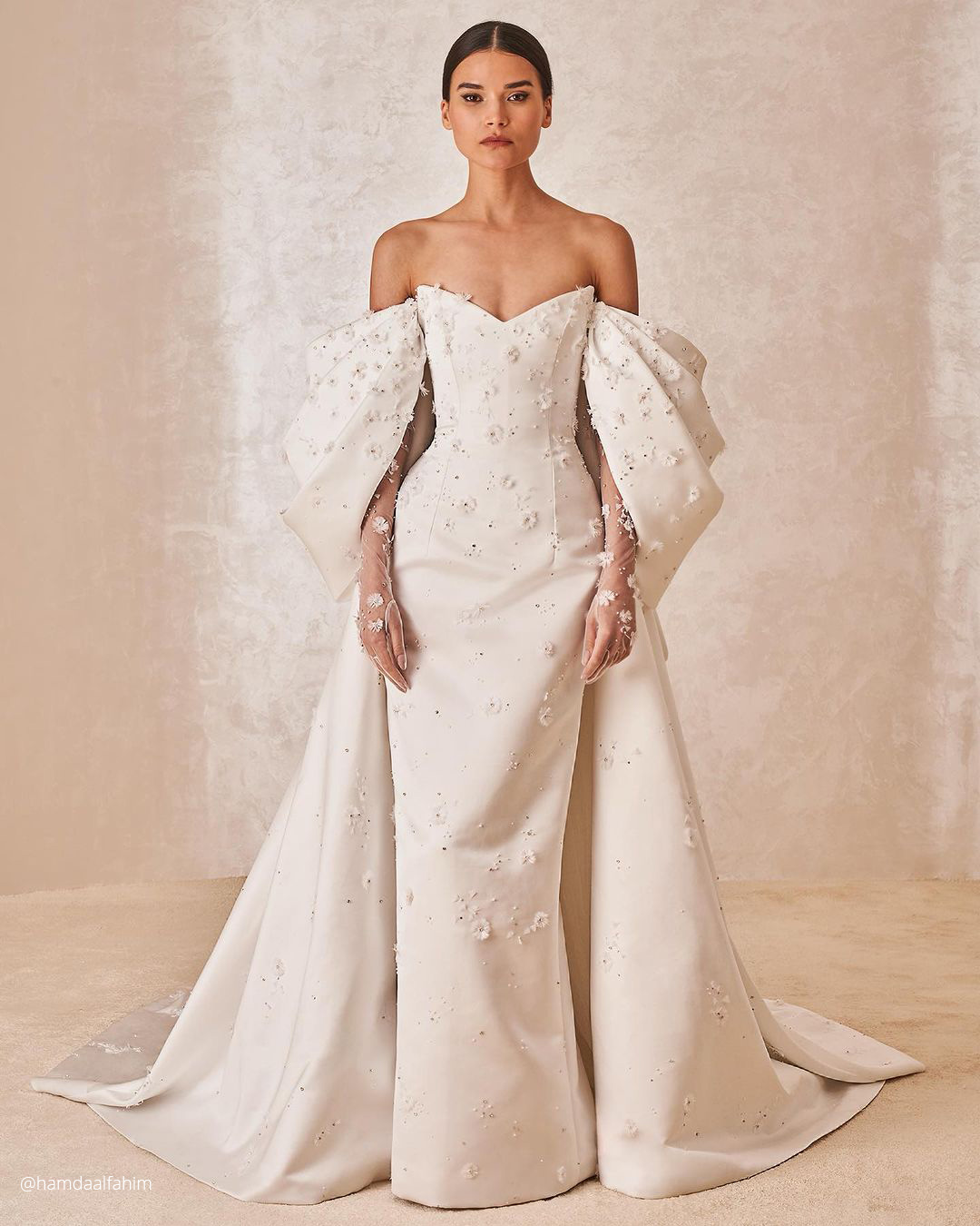 Simple Off The Shoulder Wedding Dresses