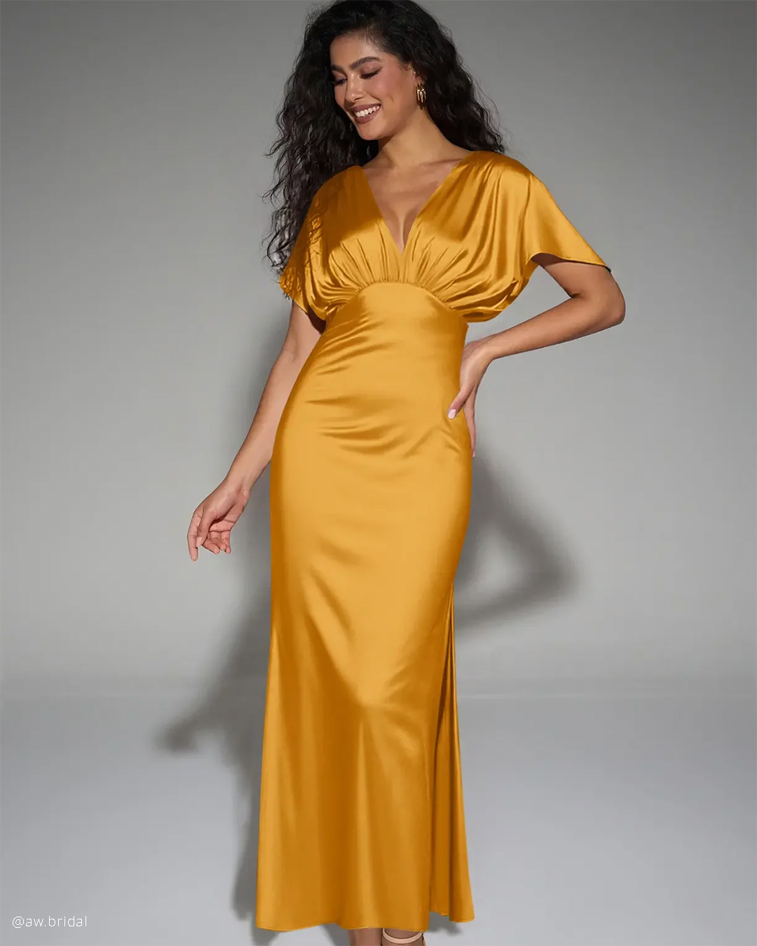 Mustard Yellow Bridesmaid Dresses