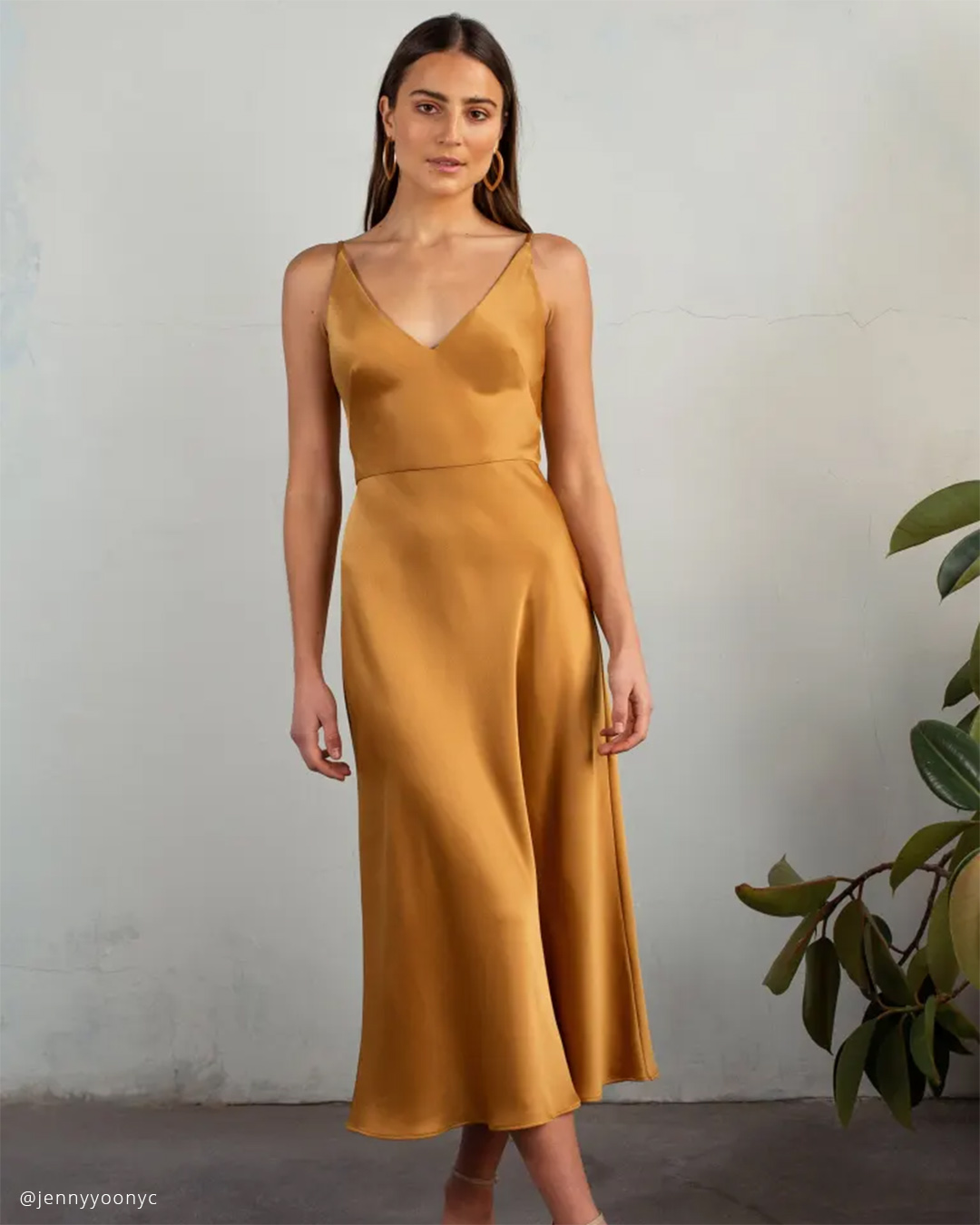 Golden Yellow Bridesmaid Dresses