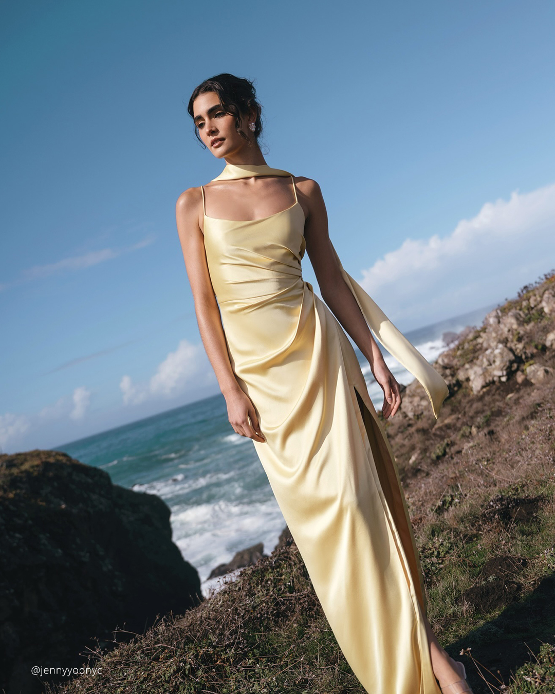 Yellow Long Bridesmaid Dresses