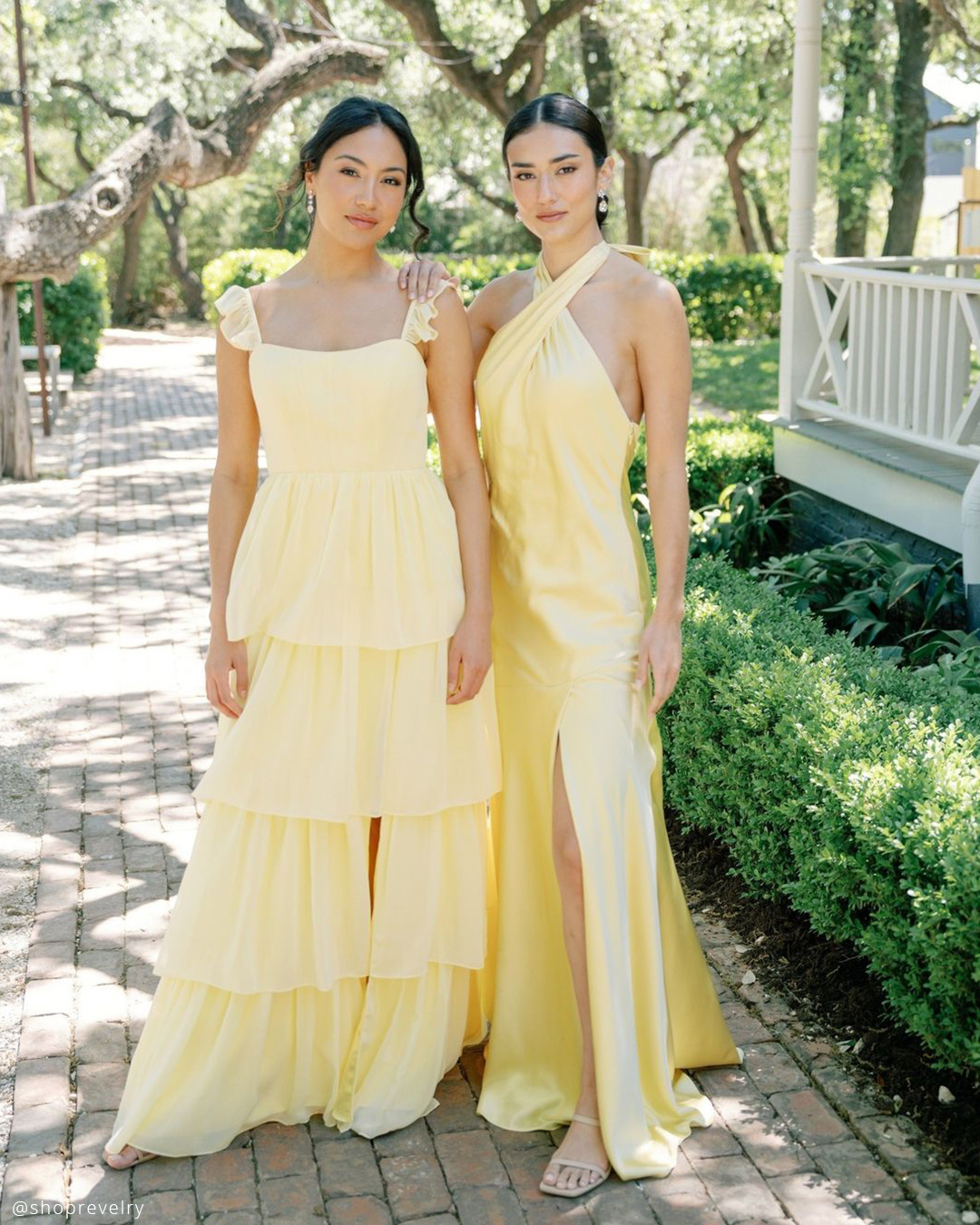 Butter Yellow Bridesmaid Dresses
