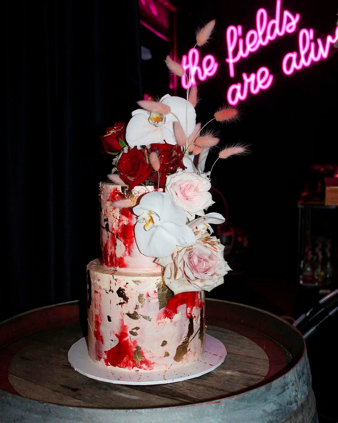 Red and White Wedding Decorations