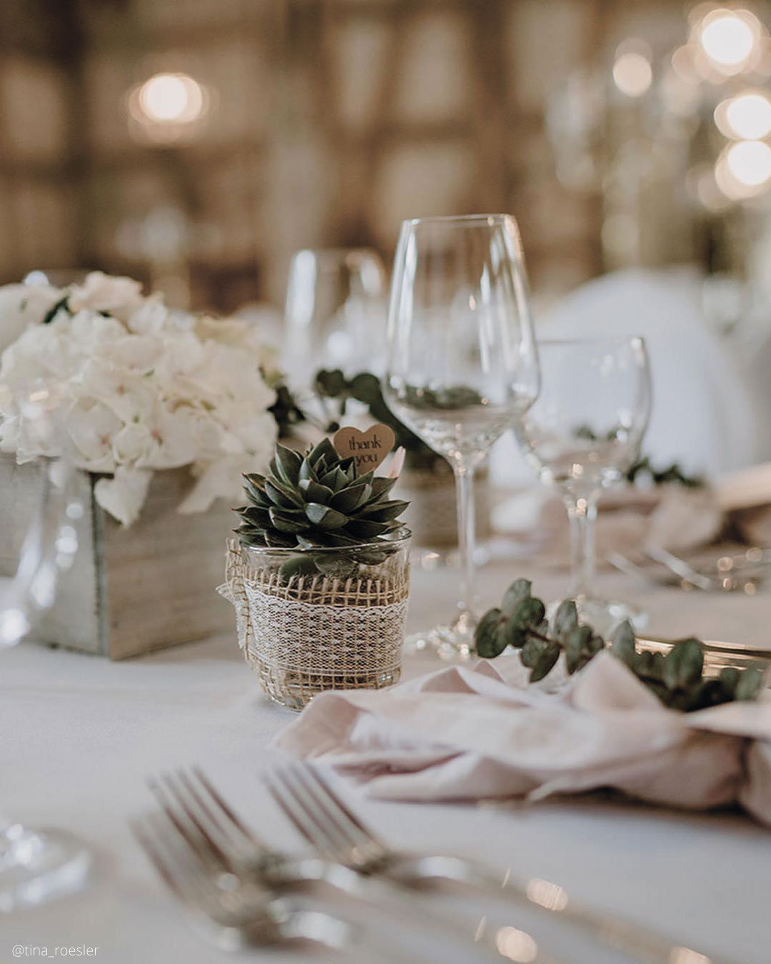 Burlap and Lace