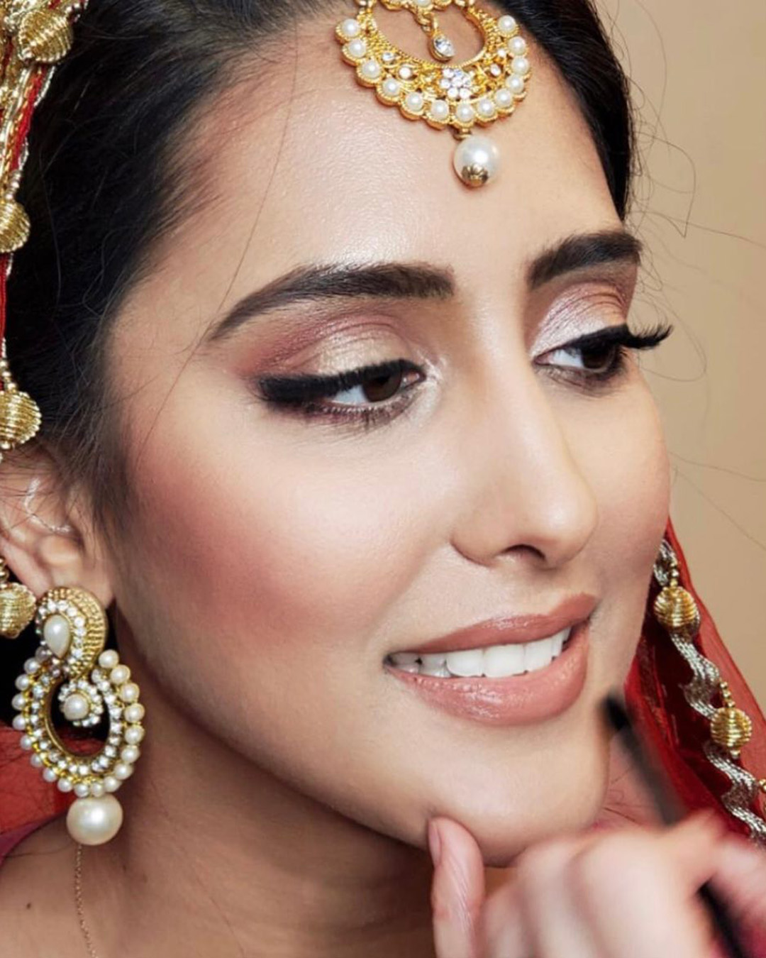 Simple Indian Bridal Makeup